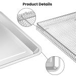 Stainless Steel Air Fryer Basket and Tray