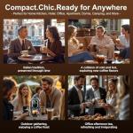 Mini Espresso Machine for Nespresso & Dolce Gusto