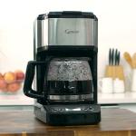 Capresso 5-Cup Mini Coffee Maker - Black & Steel