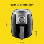 CHEFMAN 2 Qt Compact Air Fryer, Nonstick, Easy Use