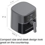 Chefman 6 QT Compact Air Fryer with Touch Controls