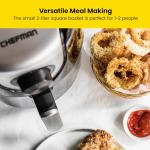 CHEFMAN 2 Qt Compact Air Fryer, Nonstick, Easy Use