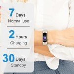 Zeacool Waterproof Fitness Tracker with Heart Monitor
