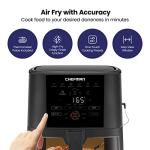 CHEFMAN 5-Quart Digital Air Fryer with Probe