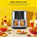 CHEFMAN 8 Qt Easy-View Air Fryer with Presets