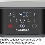 Chefman 6 QT Compact Air Fryer with Touch Controls