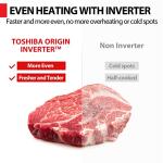 TOSHIBA 6-in-1 Microwave Oven and Air Fryer