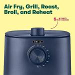 BELLA 2.9QT Manual Air Fryer in Matte Blue