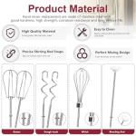 6-Piece Hand Mixer Attachments Set for Kitchenaid