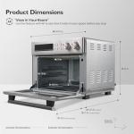 VAL CUCINA Infrared Air Fryer Toaster Oven Combo