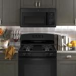 GE 1.6 Cu. Ft. Black Over-the-Range Microwave