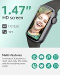 Fitness Tracker Smart Watch with Heart Rate Monitor