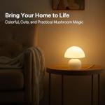 Dawnwake Mushroom Lamp - Cute Modern Decor