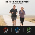 EURANS Smart Fitness Watch - No App Needed