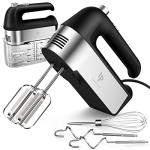 Electric Hand Mixer with 5 Speed Settings and Accessories