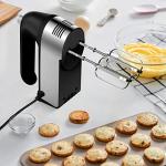 Electric Hand Mixer with 5 Speed Settings and Accessories