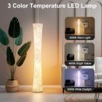 Smart RGB LED Corner Floor Lamp with Music Sync