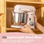 Light Pink 3.5 QT Stand Mixer with Accessories
