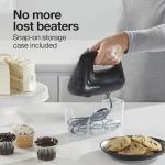 Proctor Silex 5-Speed Electric Hand Mixer, Black