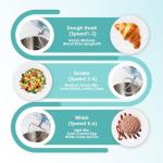 900W 8.5QT Stand Mixer for Home Cooks