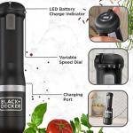 BLACK+DECKER Cordless 3-in-1 Immersion Blender Set