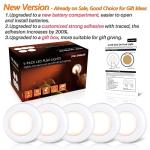 Star-Spangled Mini LED Push Tap Lights, 5 Pack