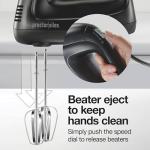 Proctor Silex 5-Speed Electric Hand Mixer, Black