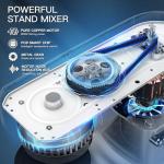 6.5Qt Electric Kitchen Stand Mixer with Accessories