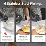 Powerful 9-Speed Electric Hand Mixer for Baking