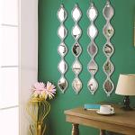 Teardrop Rustic Mirror Set for Home Decor