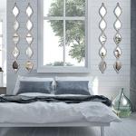 Teardrop Rustic Mirror Set for Home Decor