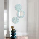 TEIPAI 3PCS Coastal Mother of Pearl Wall Decor