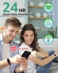 Fitness Tracker Smart Watch with Heart Rate Monitor