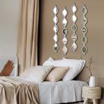 Teardrop Rustic Mirror Set for Home Decor