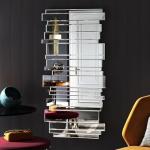 JACUKO Large Silver Wall Decorative Mirror 24x47