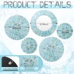 5 Pcs Natural Mother of Pearl Wall Decor