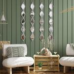 Teardrop Rustic Mirror Set for Home Decor