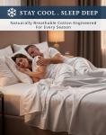 Egyptian Cotton Queen Sheets - Soft & Cooling Set