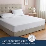 Organic Cotton Queen Fitted Sheet with Pillowcases