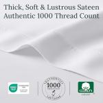 Luxury 1000 Thread Count King Size Sheets Set