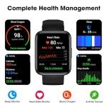 EURANS Smart Fitness Watch - No App Needed