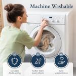 Organic Cotton Queen Fitted Sheet with Pillowcases