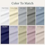 Luxury 1000 Thread Count King Size Sheets Set