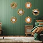 Namalu 6-Piece Sunburst Wall Mirror Set