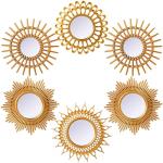 Namalu 6-Piece Sunburst Wall Mirror Set