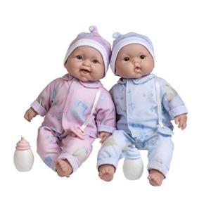 JC Toys 13" Realistic Soft Body Baby Dolls Set