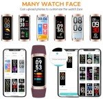 Smart Fitness Tracker Watch with Heart Rate Monitor