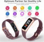 Fitness Tracker with Heart Rate & Sleep Monitor