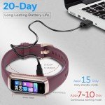 Smart Fitness Tracker Watch with Heart Rate Monitor