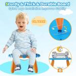 Kikidex Magnetic Drawing Board for Toddlers